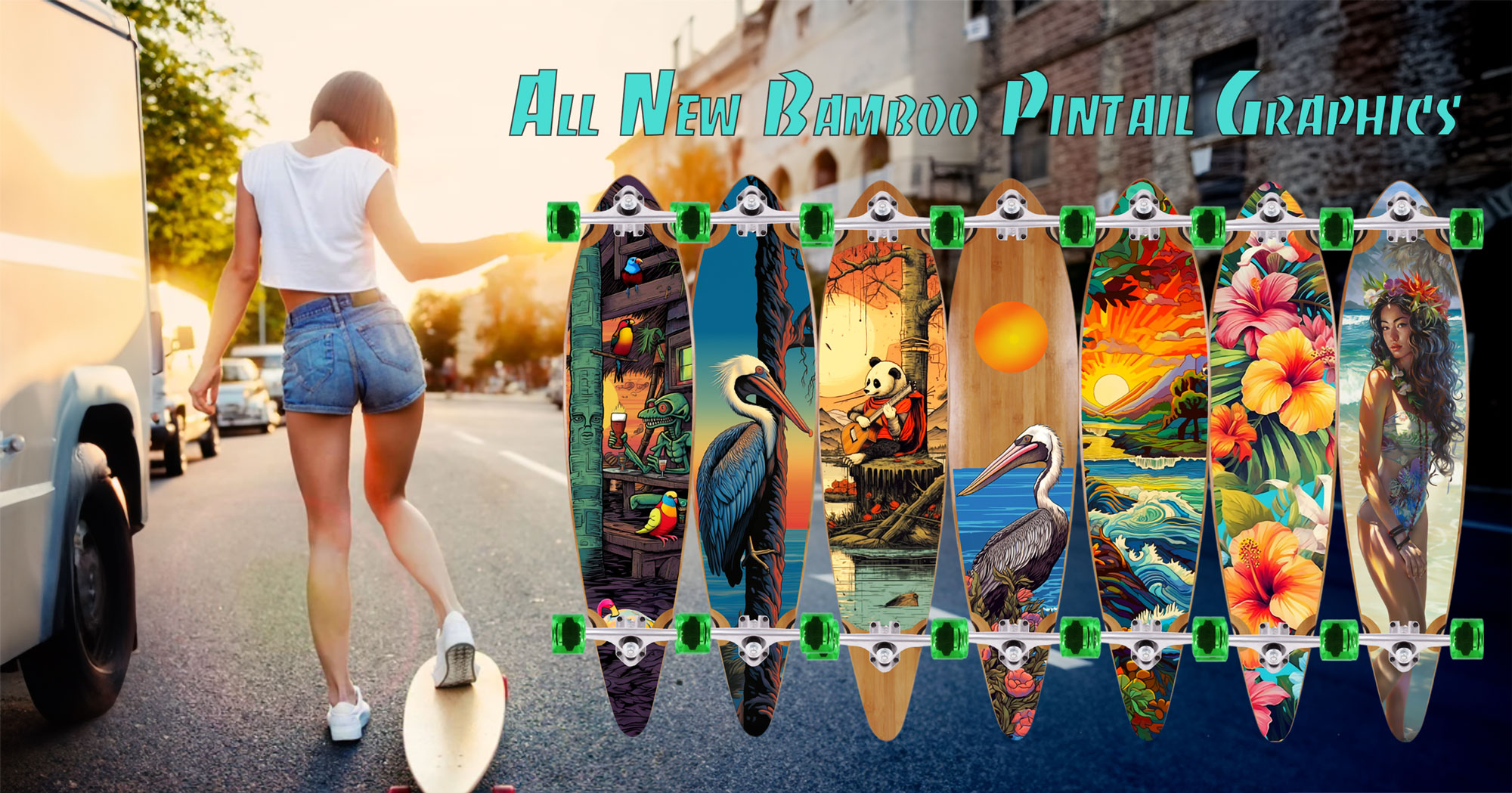 New Bamboo Pintail Graphics